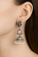 Long Peacock Earring - Image 2