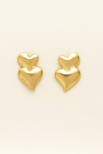 Anti Tarnish Heart Earring - Image 4