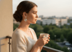 Statement Pearl Round Earring - Image 7