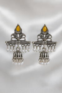 yellow-traditional-earring