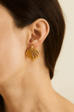 Anti Tarnish Flower Earring - Image 4