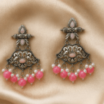 pink long jumka