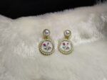 Statement Pearl Round Earring - Image 5