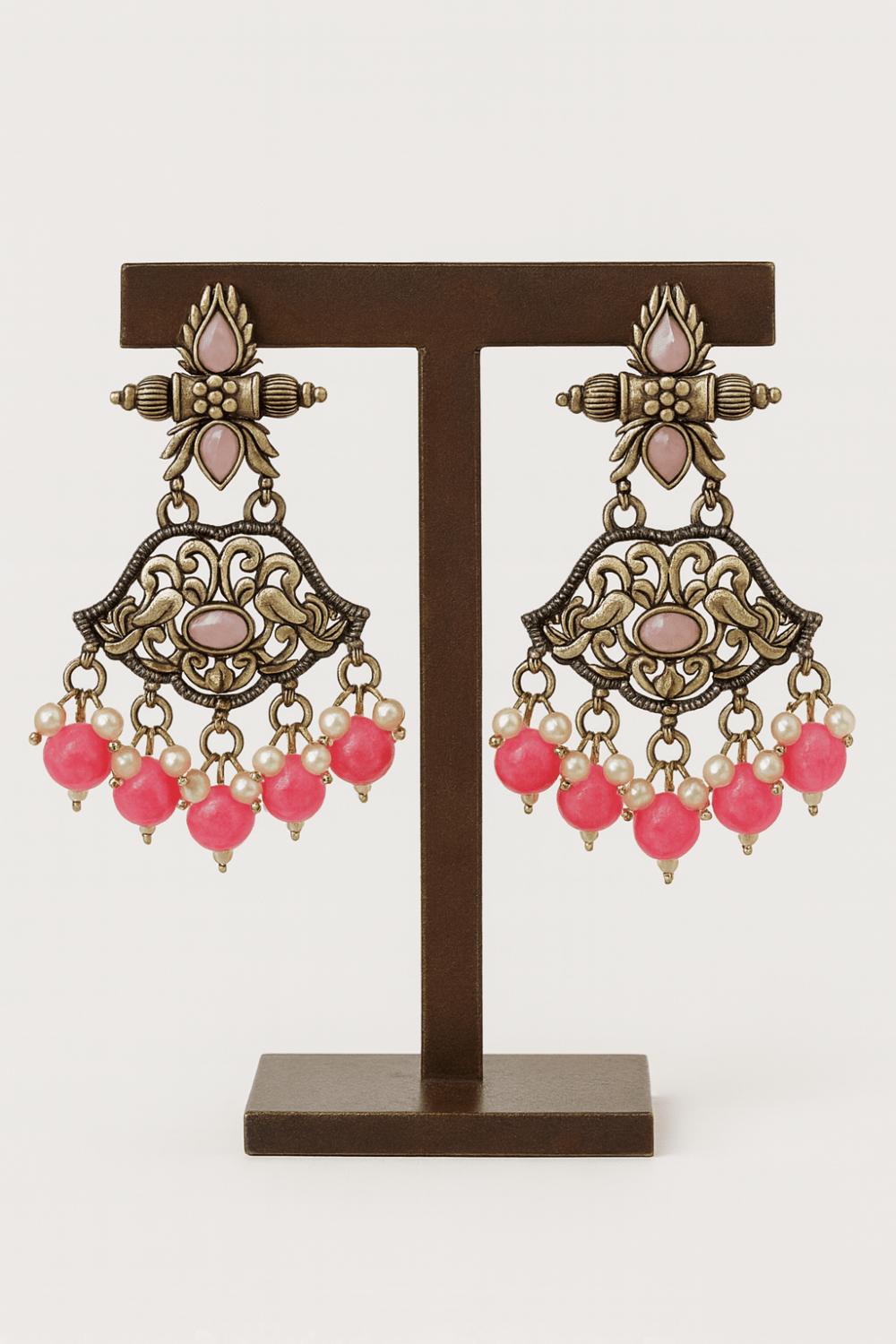 Bead Jhumka Earrings