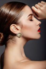Anti Tarnish Flower Earring - Image 2
