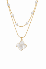 Gold Layered Necklace Jewelry
