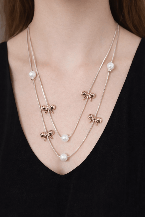 rose gold necklace