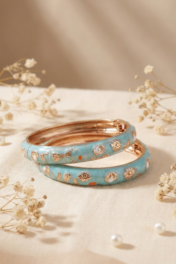 Minakari bangles