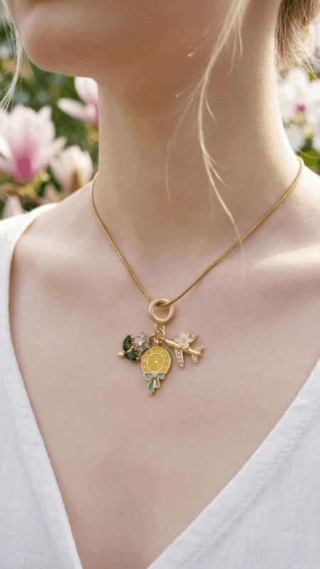 charm necklace
