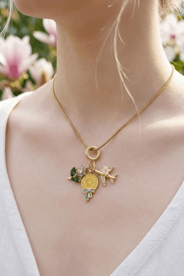 charm necklace
