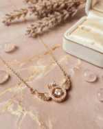 Dancing Diamond Necklace